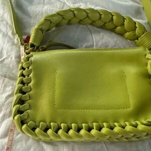 Altuzarra Braided Handle Lime Green Women's Bag